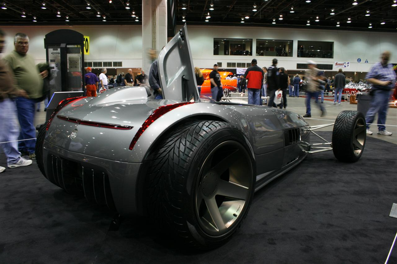 Illustration for article titled Cadillac VSR Hot Rod Concept